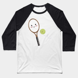 Tennis Fun! Baseball T-Shirt